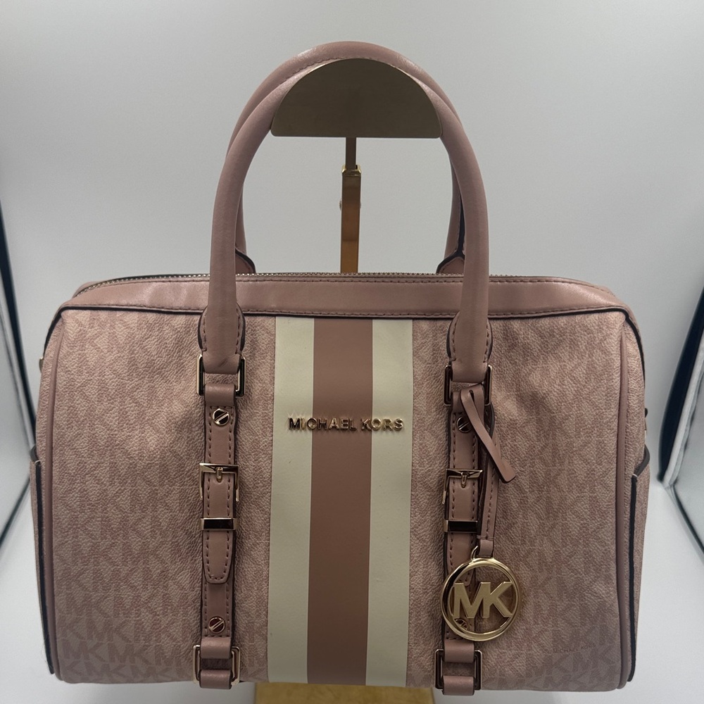 Michael Kors Bedford Travel Satchel, pink